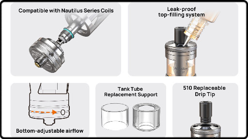 Le réservoir de 4.5ml
